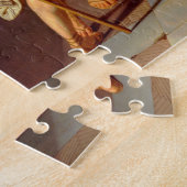 ホラティイの誓い│ジャック・ルイ・ダビデ ジグソーパズル (側面)