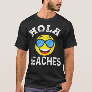 ホラビーチおもしろいビーチスペインのサマーバケーション Tシャツ