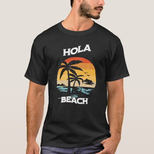 ホラビーチビーチバケーションサマー Tシャツ (正面)