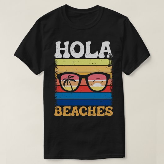ホラビーチ Tシャツ (デザイン正面)