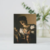 ホラフェルネスの頭を持つジュディス, 1615 ポストカード (スタンド正面)