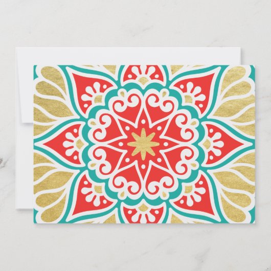 ホラベビーフィエスタベビーシャワー招待状 招待状 (裏面)