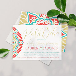 ホラベビーフィエスタベビーシャワー招待状 招待状