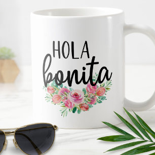 ホラボニータスペインのバラタイポグラフィシックモダン コーヒーマグカップ