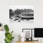 ホランドアメリカ波止場: 1900年 ポスター (ホームオフィス)