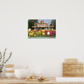 ホランドチューリップ時間 – オランダ，ミシガン ポスター (キッチン)