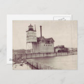 ホランドハーバーライトハウス2 ポストカード (正面/裏面)