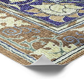 ホランドパークカーペットバイウィリアム・モリス ポスター (角)