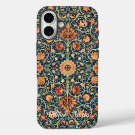 ホランドパークカーペットパターン – William Morris iPhone 16 Plusケース