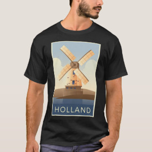 ホランドポストカード Tシャツ