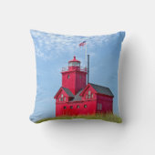 ホランドミシガンビッグレッドライトハウス クッション (正面)