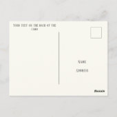 ホランドミシガンUSAチューリップ ポストカード (裏面)