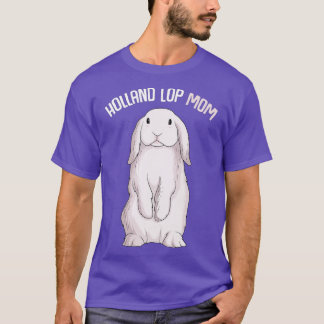 ホランドロップバニーラビットママ女性 Tシャツ