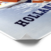 ホランドヴィンテージ旅行のポスター復元 ポスター (角)