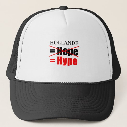 ホランド州Not Hope = Hype - Hat キャップ (正面)