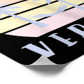 ホラヴェラノラティノヒスパニックマママサマービーチバカト ポスター (角)