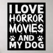 ホラーおもしろい映画アート女子男性へ映画ホラーM ポスター (正面)