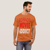 ホラーお笑いホラー映画中毒の友達 Tシャツ (正面フル)