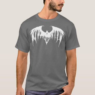 ホラーこうもりホワイト Tシャツ