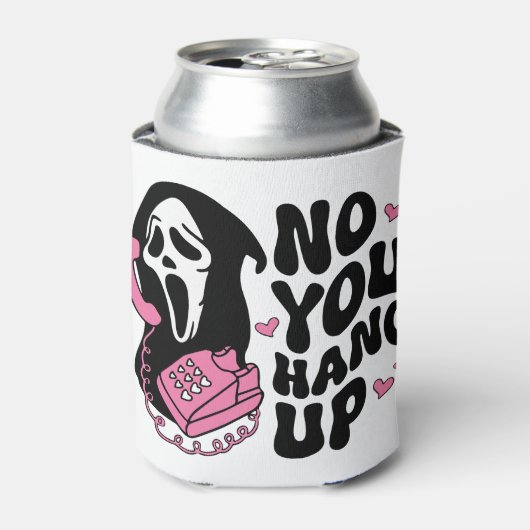 ホラーつるフ・ファンのギフト「上へ」Ghostface 缶クーラー (缶正面)