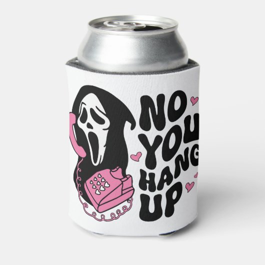 ホラーつるフ・ファンのギフト「上へ」Ghostface 缶クーラー (缶裏面)
