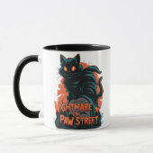 ホラーとファンタジーのハロウィーン悪夢 マグカップ (左)