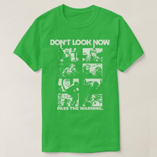 ホラーのシーンを今は表示しない Tシャツ (デザイン正面)