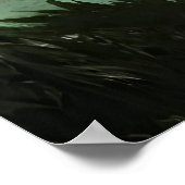 ホラーの森の城 | AIアートポスター ポスター (角)