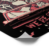 ホラーの男が負け犬に入って行く彼は許を打ち砕く ポスター (角)