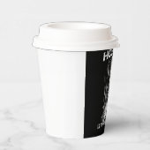 ホラーは私のミドルネームの紙カップ 紙コップ (右)