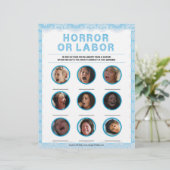 ホラーまたは労働[ラグジュアリーレース[青]] レターヘッド (スタンド正面)