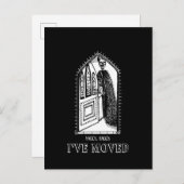 ホラーをテーマにした怪物 案内ポストカード (正面/裏面)