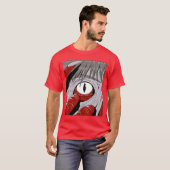 ホラーアニメが怖可笑い Tシャツ (正面フル)