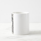 ホラーアニメの女の子 コーヒーマグカップ (中央)