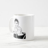 ホラーアニメアート コーヒーマグカップ (正面左)