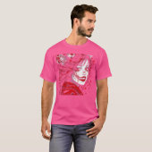 ホラーアニメ漫画衣装 ゴシックファッション 日本製 Tシャツ (正面フル)