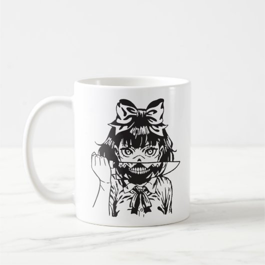 ホラーアニメ コーヒーマグカップ (左)