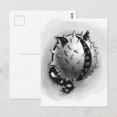 ホラーアートダークファンタジーモンスター ポストカード (正面/裏面)