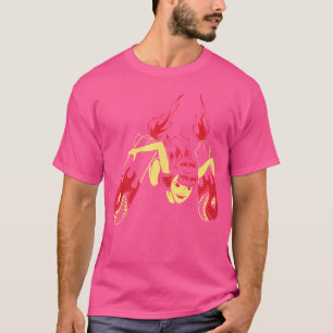 ホラーアート – ボムガールノーズアート – Psychobilly Punk Tシャツ