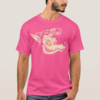 ホラーアート – ロカビリーウルフ – サイコビリーパンクアル Tシャツ