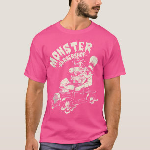 ホラーアート – Ratfink Monster Barbershop - Psychobi Tシャツ