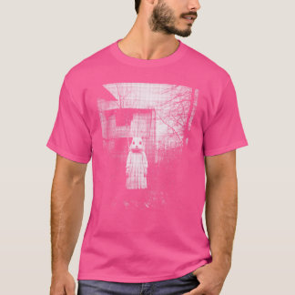 ホラーウサギ 暗い 不気味な ゴシックホール Tシャツ