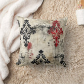 ホラーエスケープルー王室のムダマスク血痕 クッション (ブランケット)