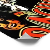 ホラーカルトユニバーサルモンスターズ映画顔マスク ポスター (角)