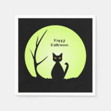 ホラーキャットペーパーナプキン