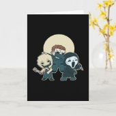 ホラーキャラクター カード (黄色い花)