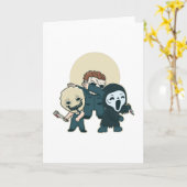 ホラーキャラクター カード (黄色い花)