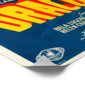 ホラークラシックは壁にドラキュラを持たなければならない ポスター (角)