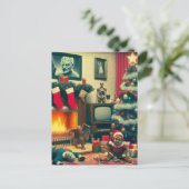 ホラークリスマス ポストカード (スタンド正面)