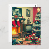 ホラークリスマス ポストカード (正面/裏面)